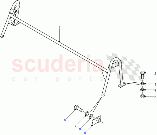Part Diagram for Land Rover LR029312