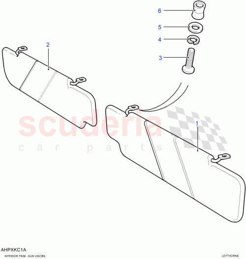 Part Diagram for Land Rover LR066116