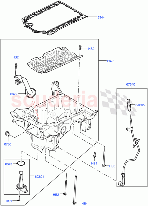 Part Diagram for Land Rover LR092888