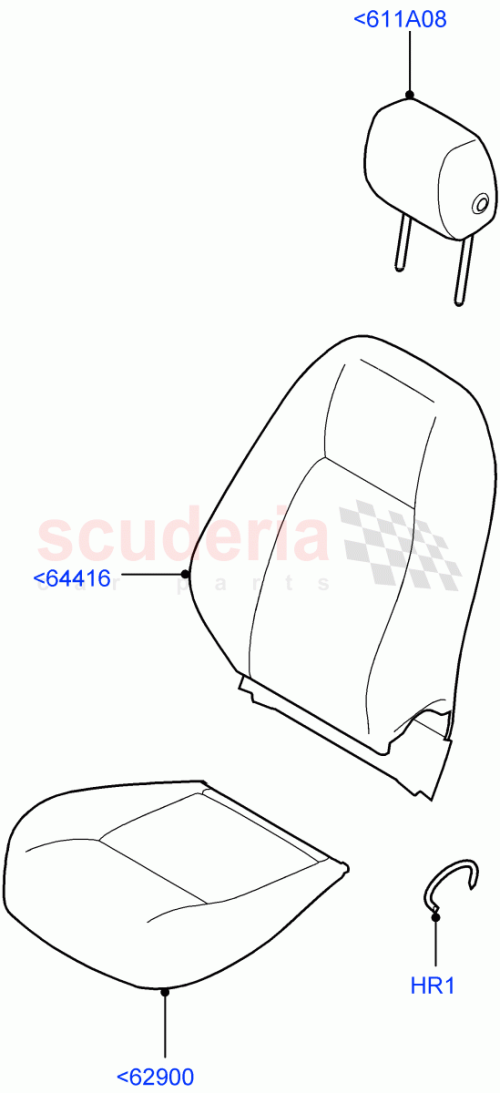 Part Diagram for Land Rover LR097330