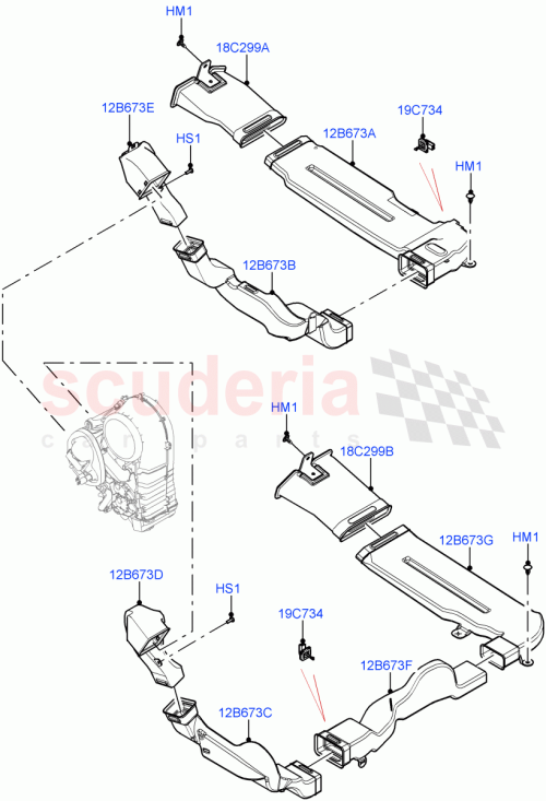 Part Diagram for Land Rover LR153789