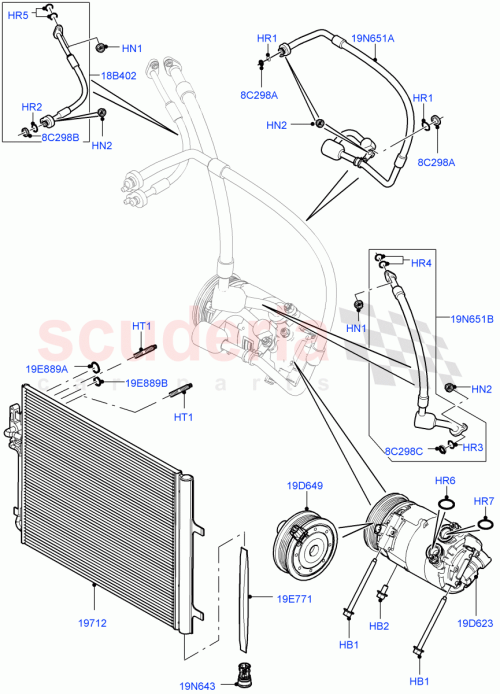 Part Diagram for Land Rover LR078694
