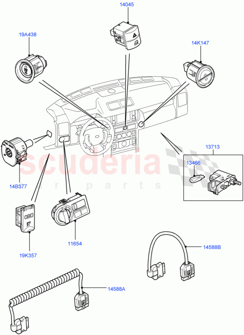 Part Diagram for Land Rover LR144925