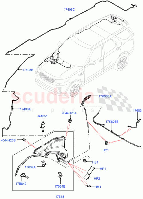 Part Diagram for Land Rover LR108239