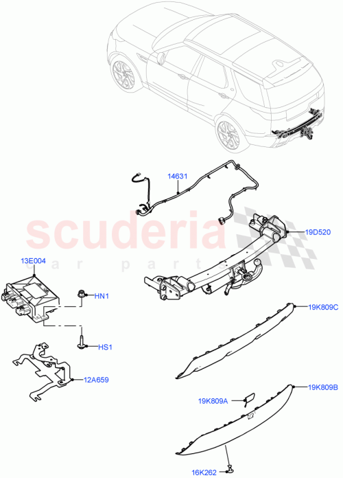 Part Diagram for Land Rover LR082880