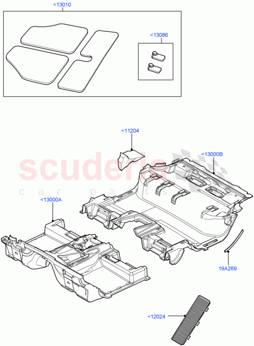 Part Diagram for Land Rover LR031945