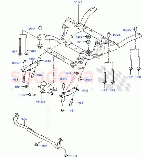 Part Diagram for Land Rover LR045788