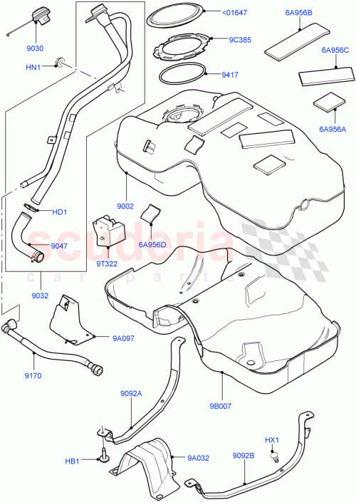 Part Diagram for Land Rover LR060849