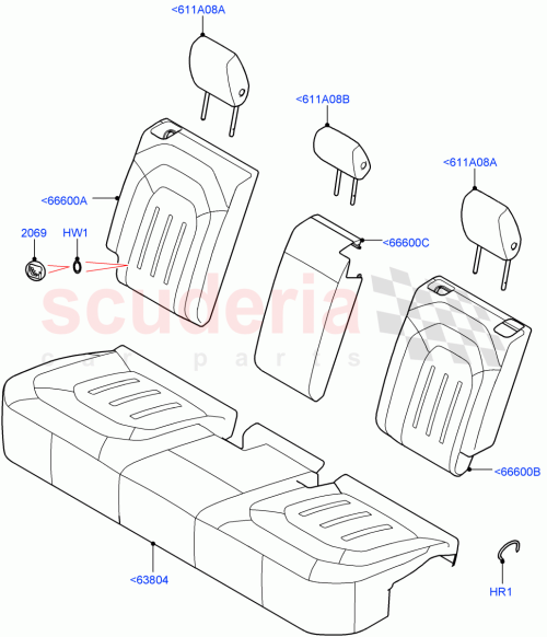 Part Diagram for Land Rover LR157677