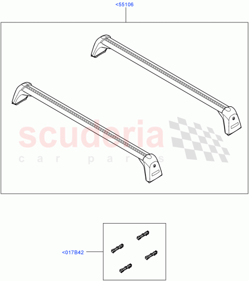 Part Diagram for Land Rover VPLKR0195