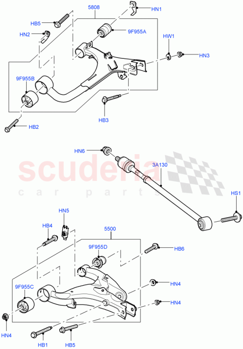 Part Diagram for Land Rover LR010525