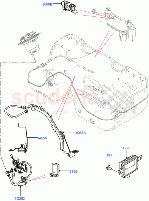 Part Diagram for Land Rover LR026191