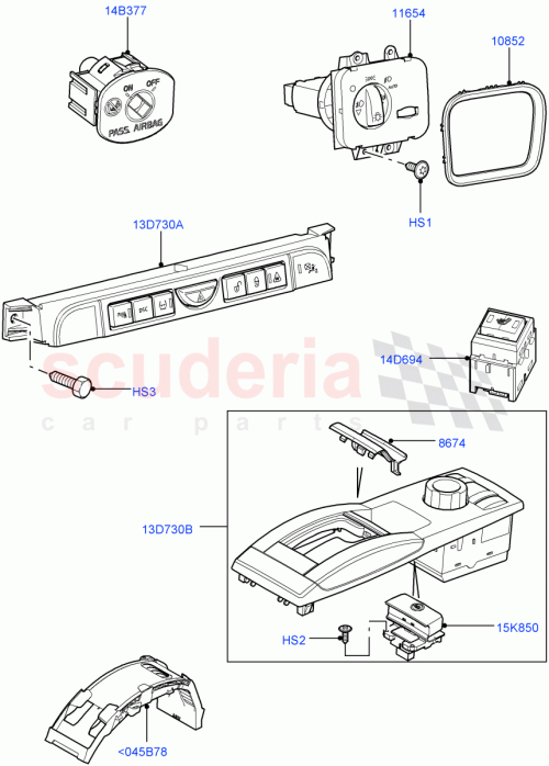 Part Diagram for Land Rover FJG500032PVJ