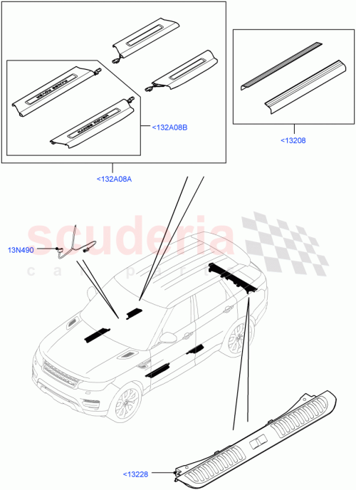 Part Diagram for Land Rover VPLWS0211PVJ