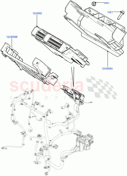 Part Diagram for Land Rover LR028856