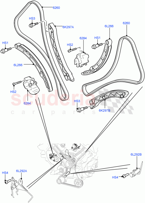 Part Diagram for Land Rover LR051011