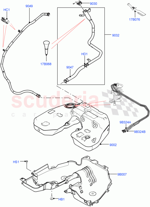 Part Diagram for Land Rover LR085958