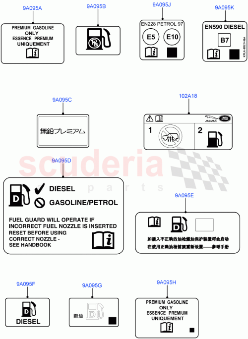 Part Diagram for Land Rover LR031521