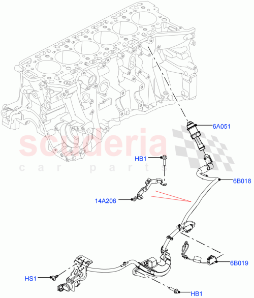 Part Diagram for Land Rover LR150607