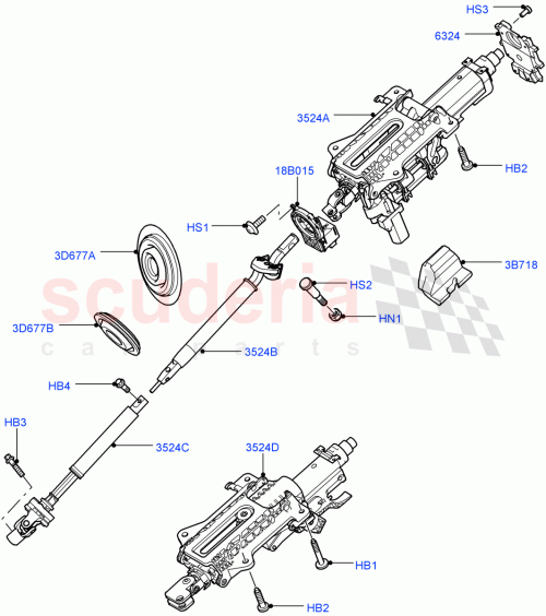 Part Diagram for Land Rover SRO500110