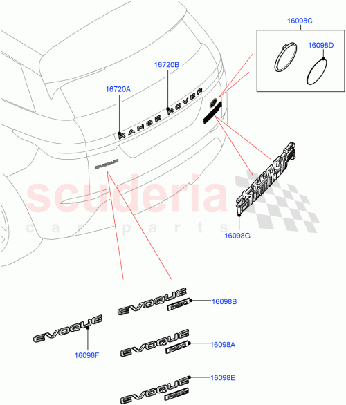 Part Diagram for Land Rover LR161149