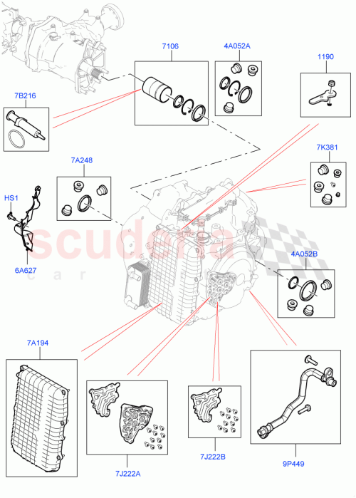 Part Diagram for Land Rover LR049880