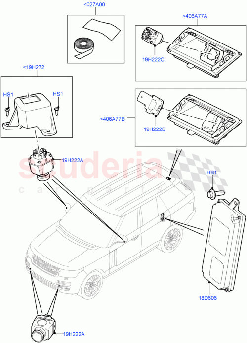 Part Diagram for Land Rover LR036690