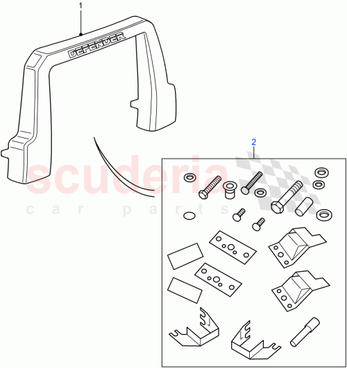 Part Diagram for Land Rover VPLPP0061