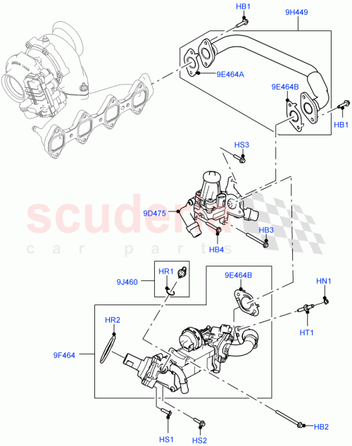 Part Diagram for Land Rover LR113189