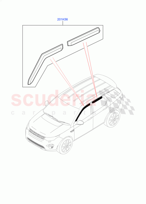 Part Diagram for Land Rover VPLCP0258