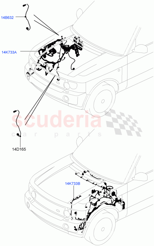Part Diagram for Land Rover LR031013