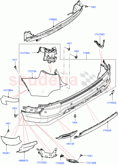 Part Diagram for Land Rover LR138578