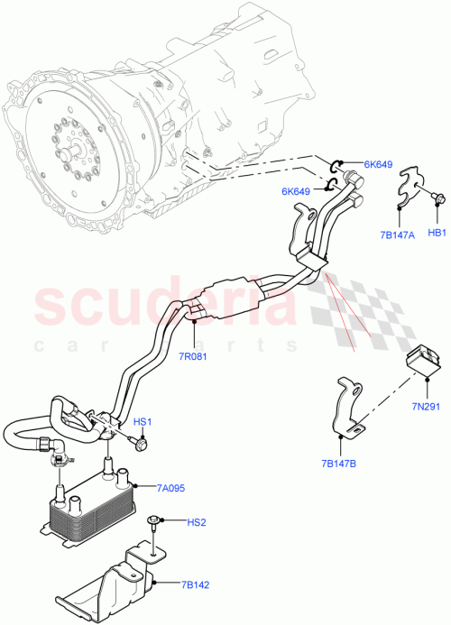 Part Diagram for Land Rover LR124573