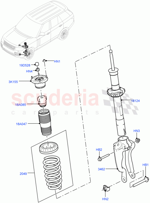 Part Diagram for Land Rover LR095870