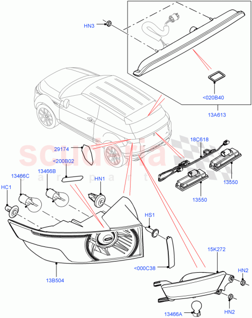 Part Diagram for Land Rover LR025150