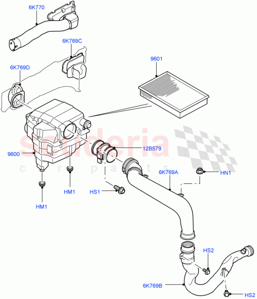 Part Diagram for Land Rover FN106046