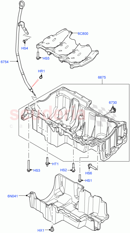 Part Diagram for Land Rover LR154106