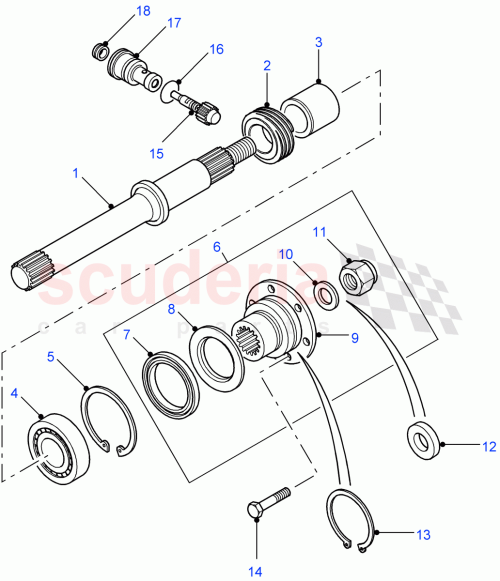 Part Diagram for Land Rover FRC3602
