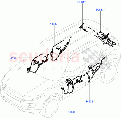 Part Diagram for Land Rover LR105042