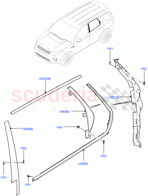 Part Diagram for Land Rover LR058489