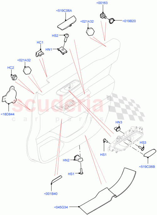 Part Diagram for Land Rover LR157747