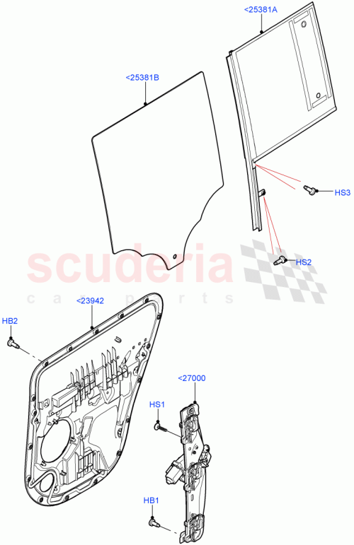 Part Diagram for Land Rover LR146734