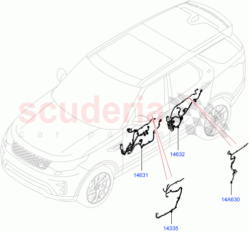Part Diagram for Land Rover LR149136