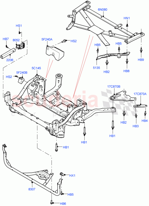 Part Diagram for Land Rover LR142028
