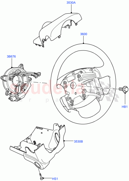 Part Diagram for Land Rover LR013469