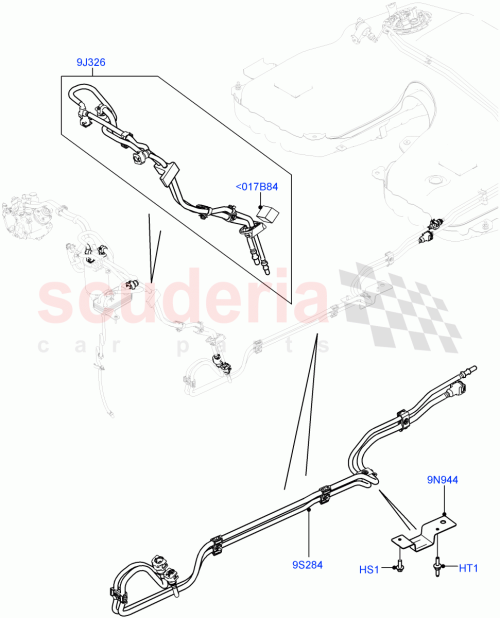 Part Diagram for Land Rover LR052904