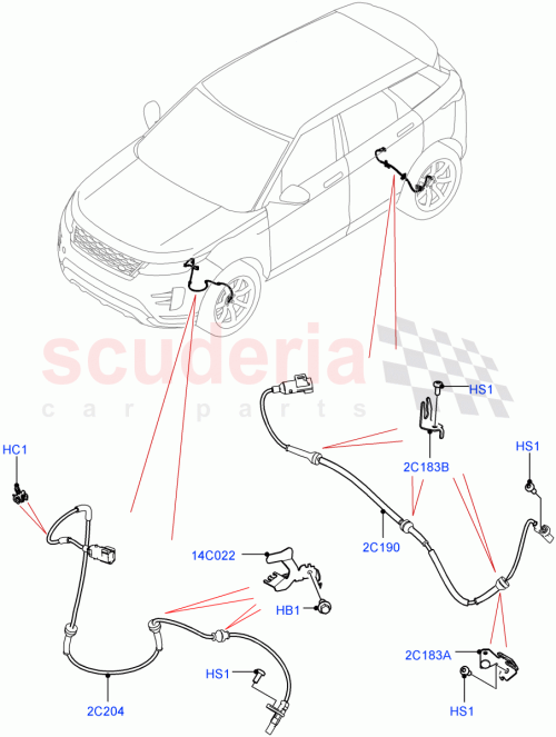 Part Diagram for Land Rover LR139995