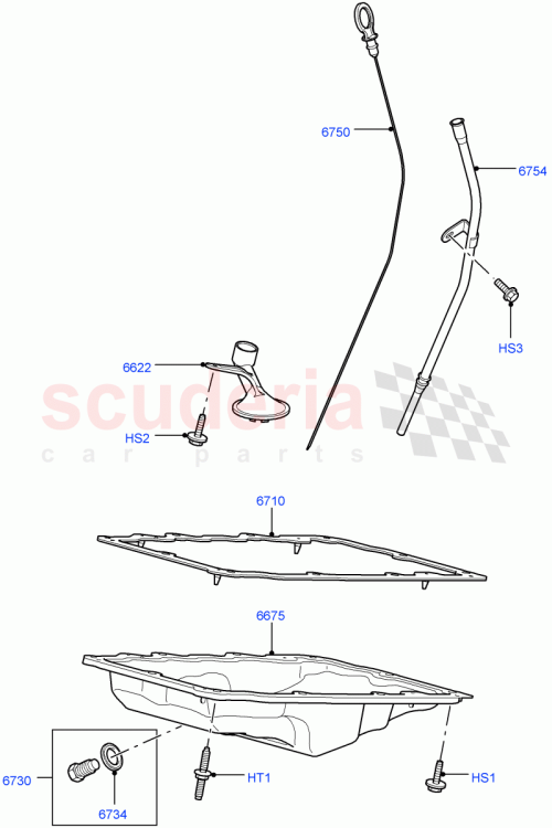 Part Diagram for Land Rover LQM500050