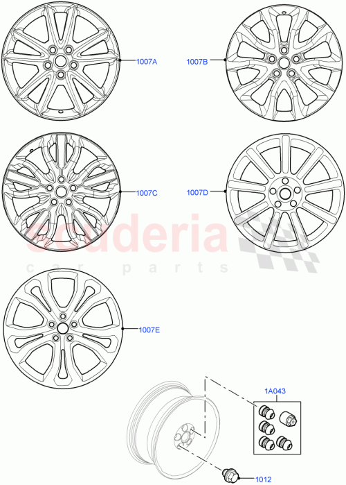 Part Diagram for Land Rover LR045069