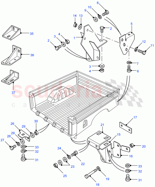 Part Diagram for Land Rover WL110001L